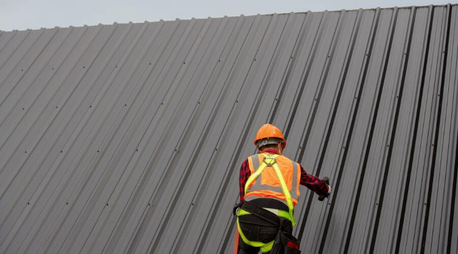 Professional metal roof installation services in Biwabik, MN